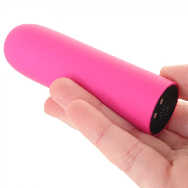 Pink pussycat vibrating silicone bullet