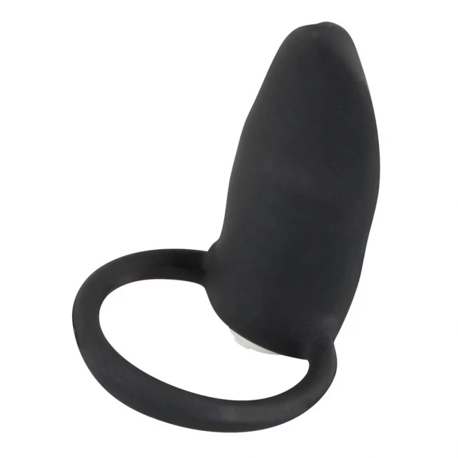 Black velvets vibrating ring