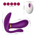 Wibrator uniwersalny z pilotem- Remote wearable vibrator