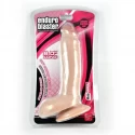 8" Enduro Blaster Dildo with suction cup Flesh