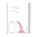 4,5'' / 11,5cm non realistic dildo suction cup