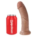 Realistyczne dildo z przyssawką King Cock 8'' (20cm)