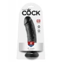 Realistyczne dildo z przyssawką King Cock 8'' (20cm)