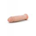 DR. SKIN SILICONE DR. HENRY 9 INCH DILDO WITH SUCTION CUP MOCHA