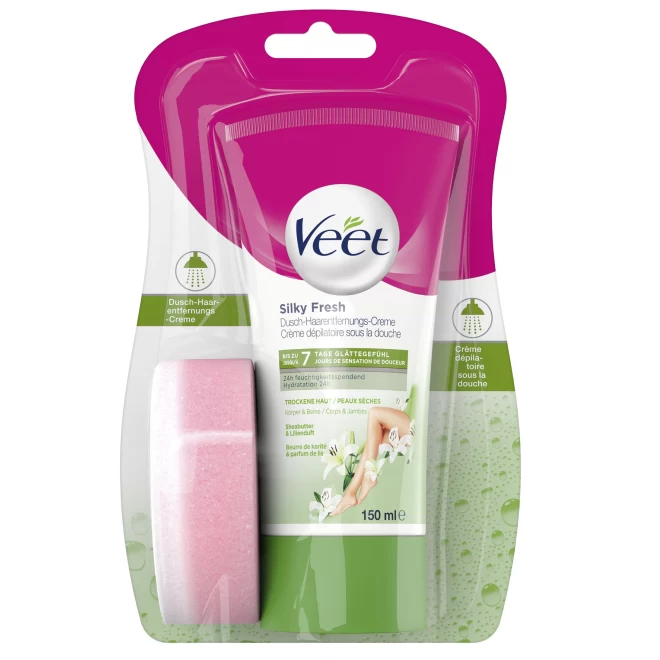 Krem do depilacji Veet Silky Fresh Dusch Haarentfernungs Creme 150ml