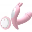 Wibrator ze stymulatorem łechtaczki-Luxury Play - Bunny