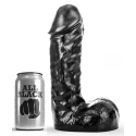 Dildo czarne All Black Dildo 24.5 cm.