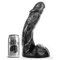 Dildo All Black Dildo 27.5 cm.