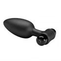 Pretty Love Vibro Anal Butt Plug Black