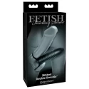 Plug z mocowaniem na penisa Ribbed Double Trouble