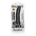 Dildo with balls and suction cup - 8''/ 20,5 cm