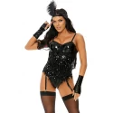 All flapped out sexy flapper costume
