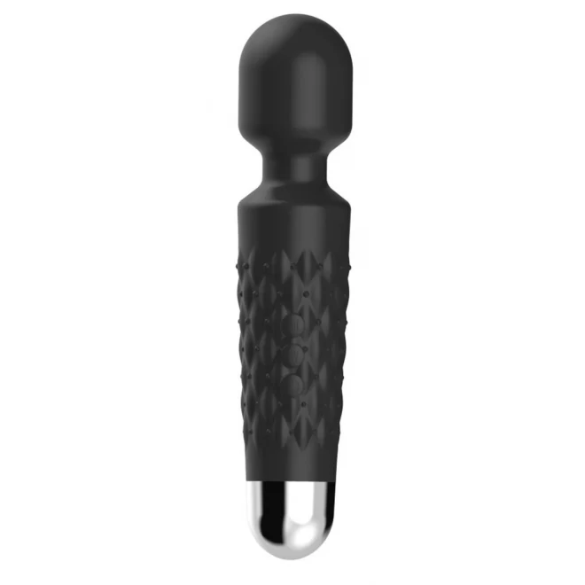 Stymulator silicone 9 vibration function Black