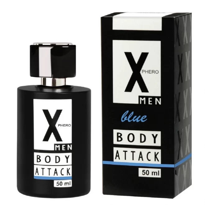 X-PHERO BODY ATTACK BLUE /50ML/ MEN