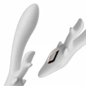 Wibrator- Vibrator silicone 2*8 vibration function Red
