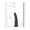 Dildo without balls with suction cup - 6''/ 15,5 cm