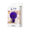 Anal plug with a tail SWEET BUNNY, silocone, purple
