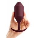 B-VIBE SNUG PLUG 5 DARK RED