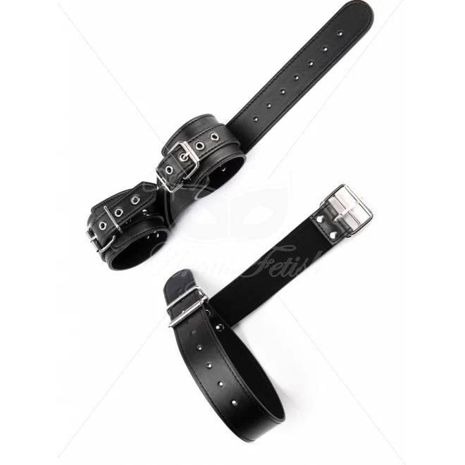 Bondage Collar and Wrist Cuffs