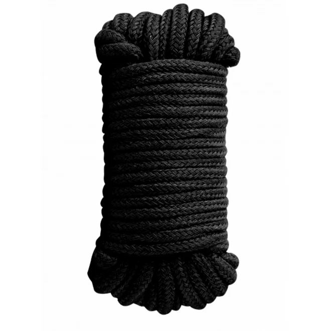 Black Bondage Rope 10m