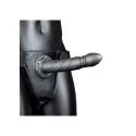 Twisted hollow strap-on - 8'' / 20 cm