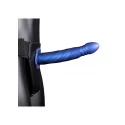 Twisted hollow strap-on - 8'' / 20 cm
