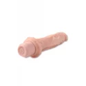 DR. SKIN SILICONE DR. RICHARD 9 INCH VIBRATING DILDO BROWN