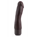 DR. SKIN SILICONE – DR. STEVE 7 INCH VIBRATING DILDO BROWN