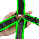 Cross harness - glow in the dark