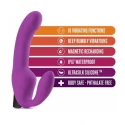 Wibrujacy bezpaskowy strap-on