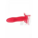 Strap-on z wibracjami Fetish Fantasy Elite Vibrating 9 Hollow Strap-On