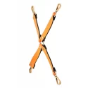 RADIANT HOG TIE GLOW IN THE DARK ORANGE