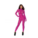 Bodystocking with finger gloves diamond