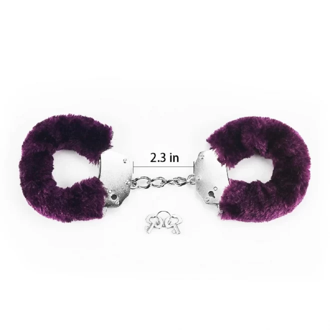 Kajdanki z futerkiem Fluffy Hand Cuffs