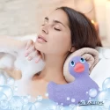 Waniliowa sól do kąpieli w kształcie kaczki Rub My Duckie Bath Bomb Vanilla 140g