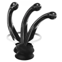 Szklane dildo z przyssawką Icicles No. 87