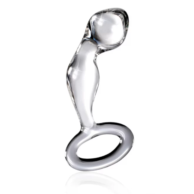 Szklane dildo analne Icicles No.46 (2 kolory)