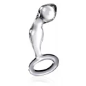 Szklane dildo analne Icicles No.46 (2 kolory)