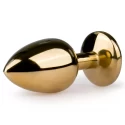 Korek analny z kryształkiem Metal Butt Plug With Crystal