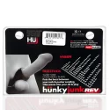 Hünkyjunk buzzfuck vibrating cocksling clear ice