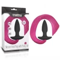 Anal Plug with Pony Tail Red