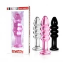 Glass Romance Dildo pink