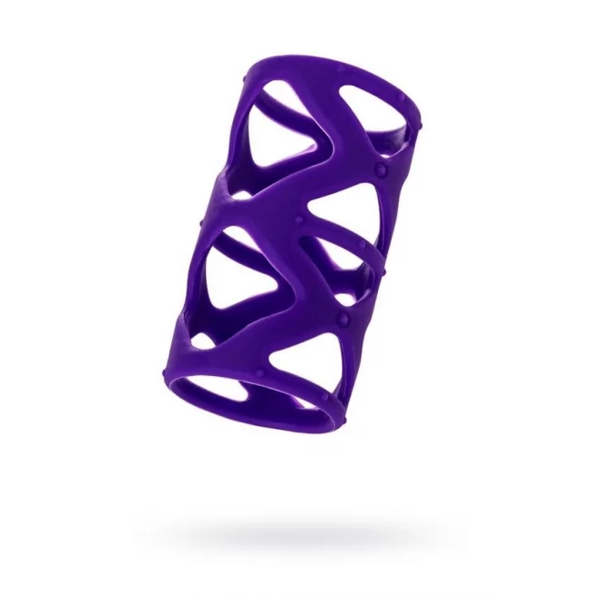 A-TOYS, Penis Sleeve, Silicone, Purple, 7.5 cm