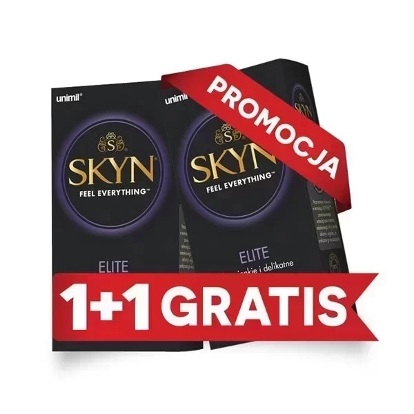 Unimil: 2 za 1 skyn elite (2 x 10 szt.)