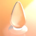 KOREK ANALNY Flawless Clear Anal Plug 4.5''