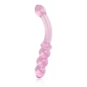 7" Glass Romance Pink