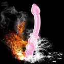 7" Glass Romance Pink