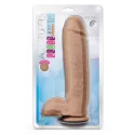 AU NATUREL HUGE 10" DILDO MOCHA