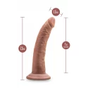 AU NATUREL JACK 7" DILDO MOCHA