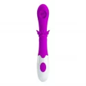 Pretty Love Moth Clitoris Vibrator Purple